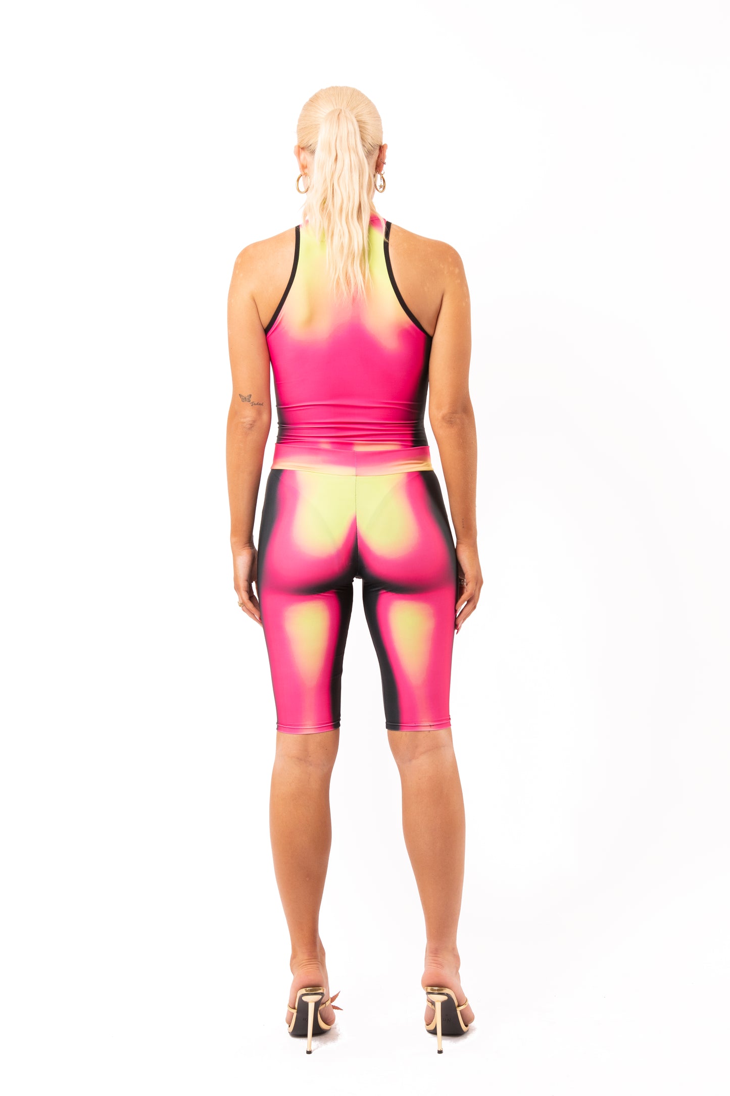DIGITALLY PRINTED BODY SCANNING BODYSUIT