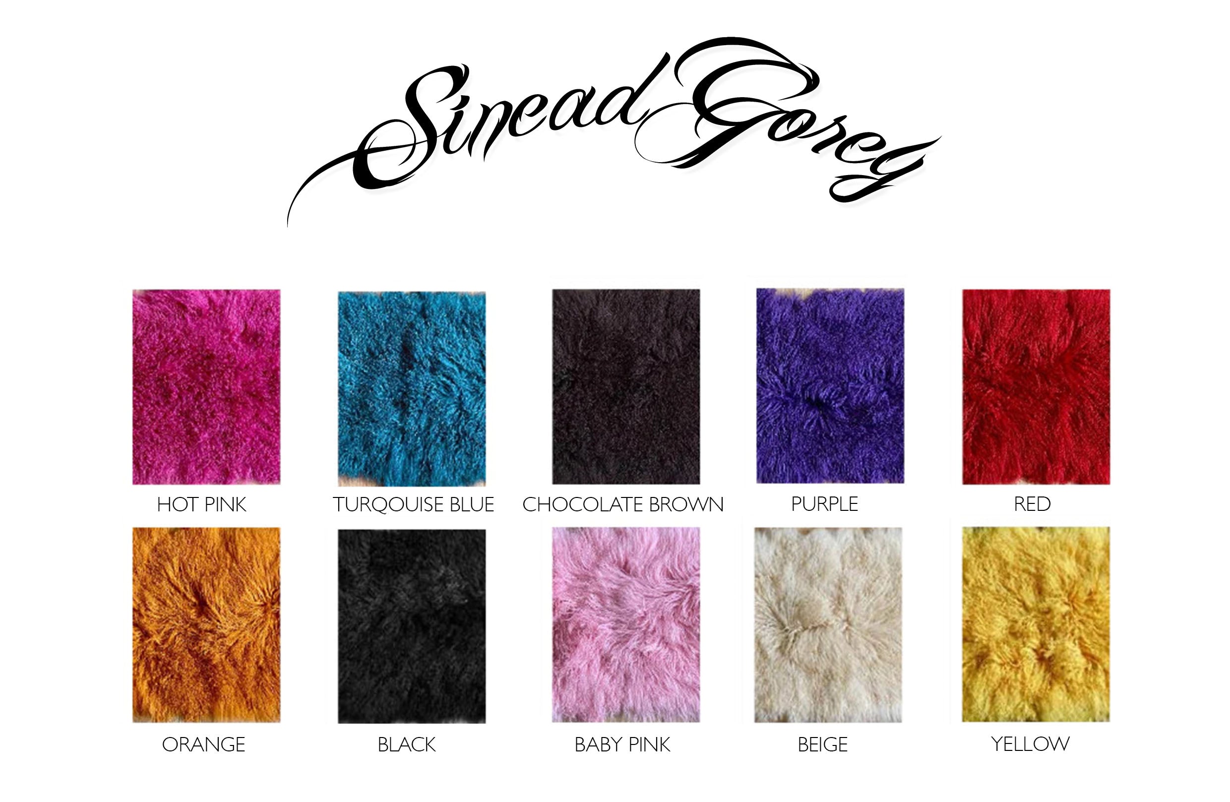 Leather Coat with Mongolian Fur Trim