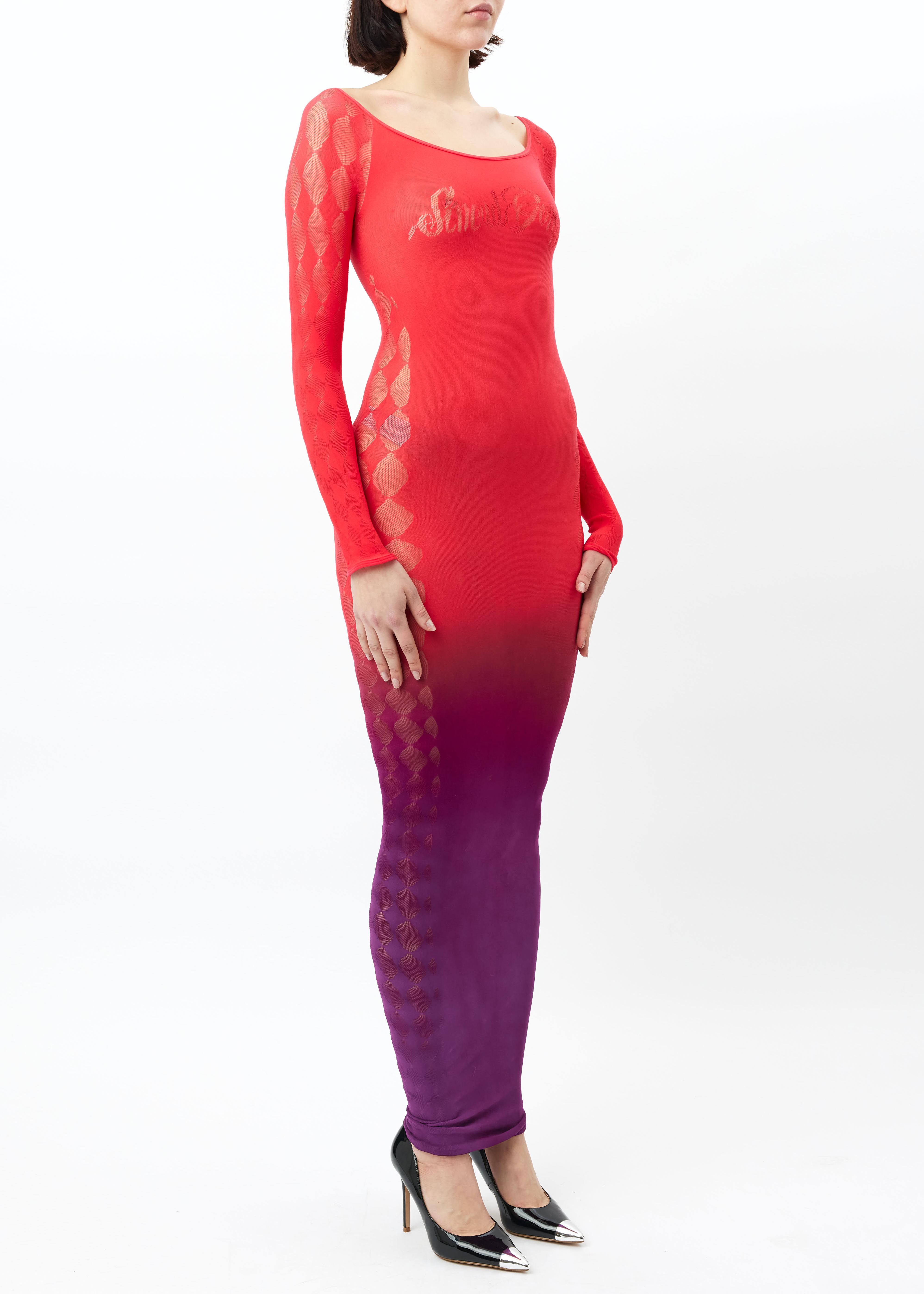 Diamond Seamless Maxi Dress