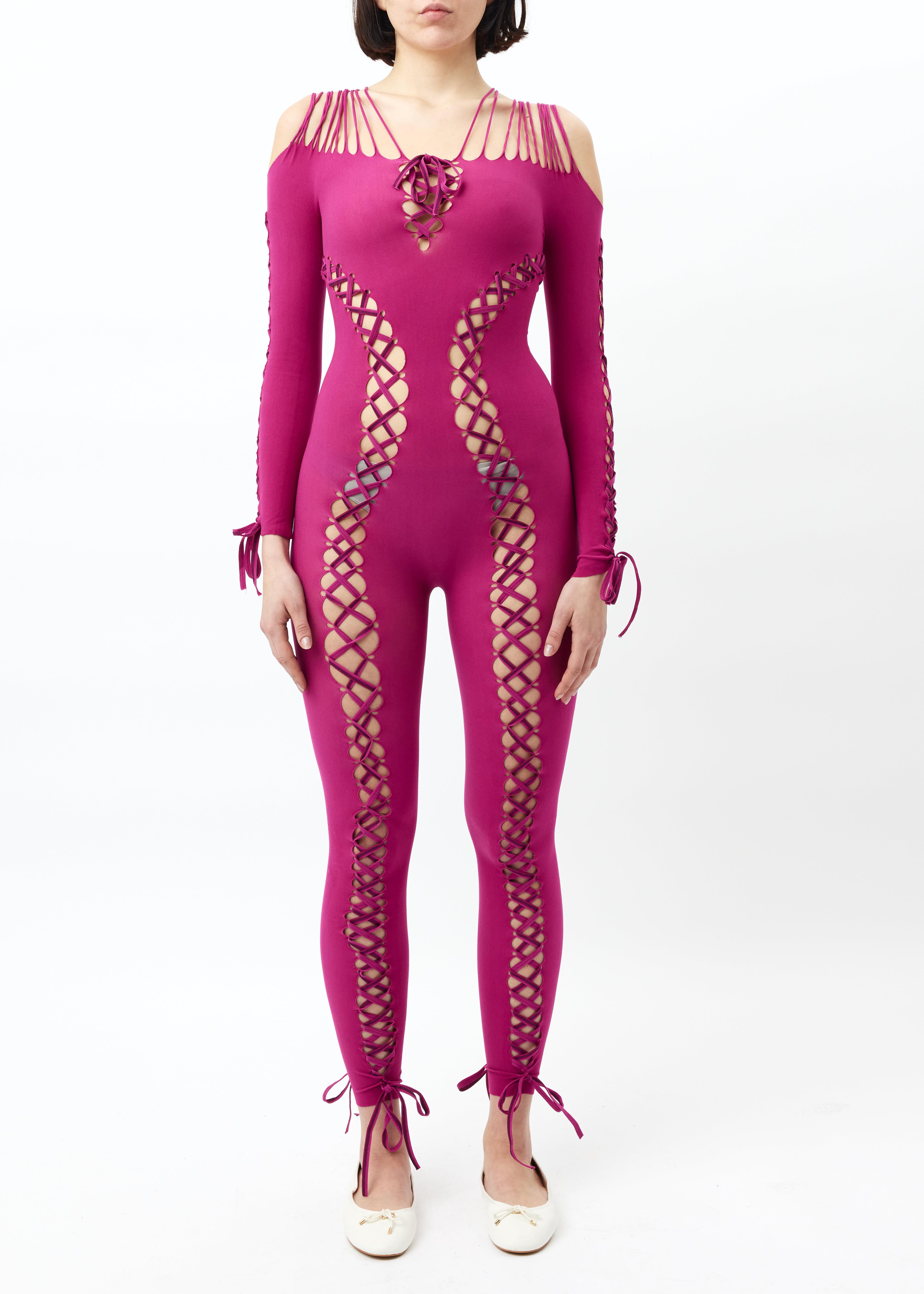 Tie-Up Seamless Jumpsuit