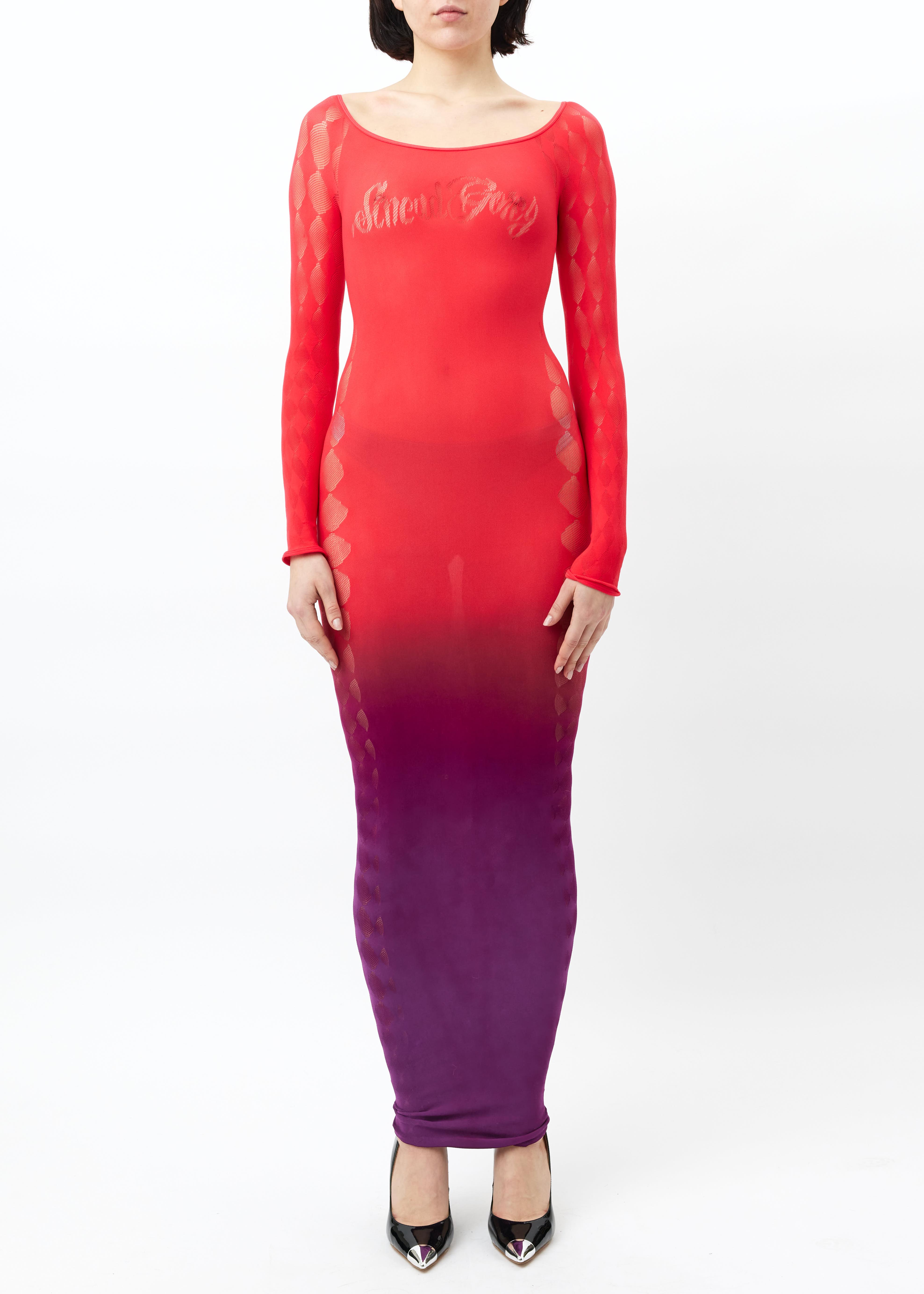 Diamond Seamless Maxi Dress