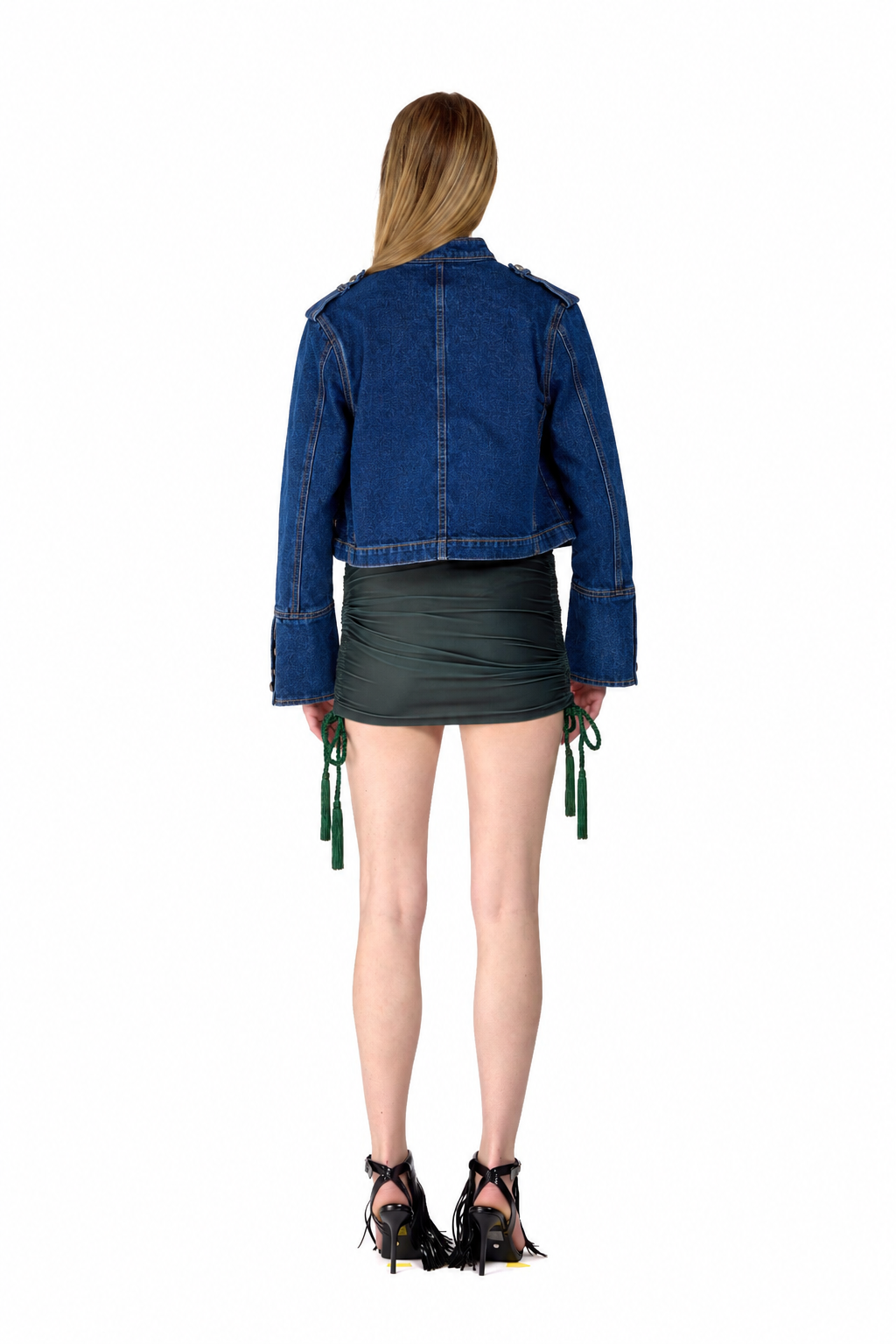 Military Jacket- Blue Denim