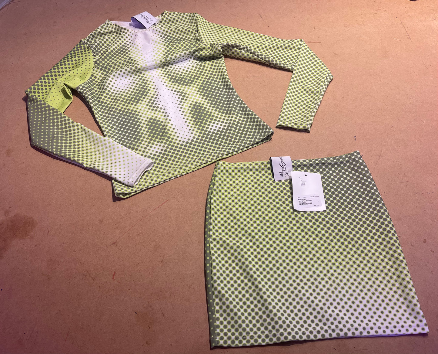 GREEN DTG CO-ORD SET