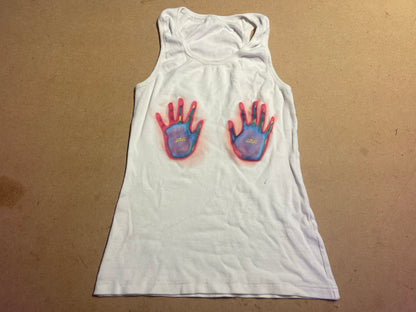 HAND PRINTED VEST