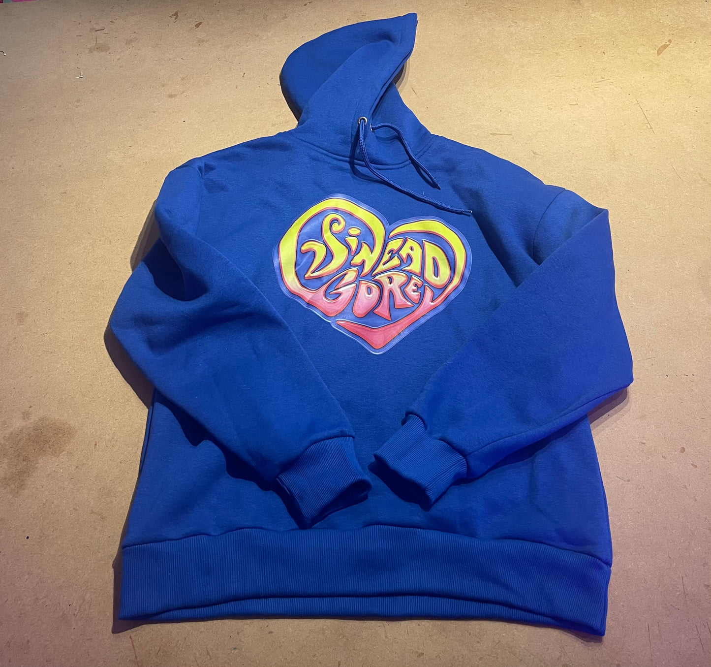 BLUE SG HEART HOODIE