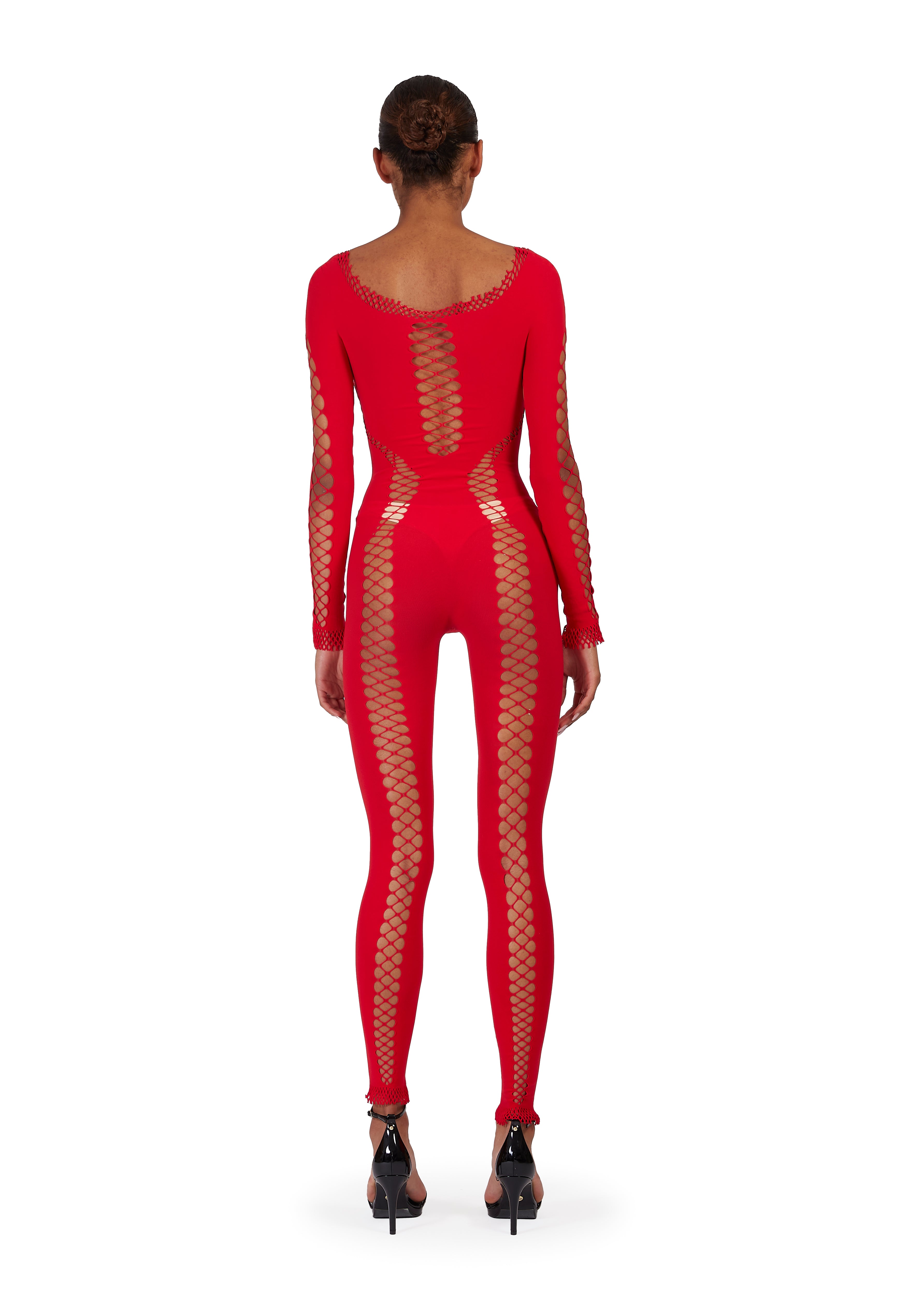 Fishnet Cut Out Jumpsuit