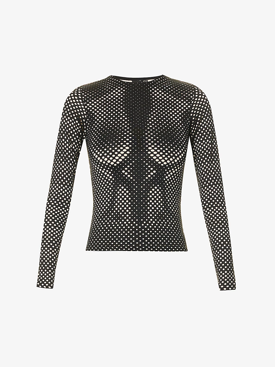 Laser Cut body enhancing double layer top