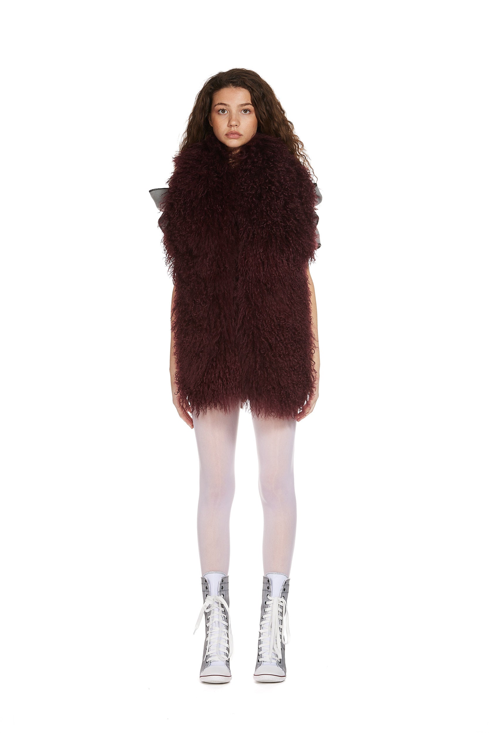 XL Mongolian Fur Scarf