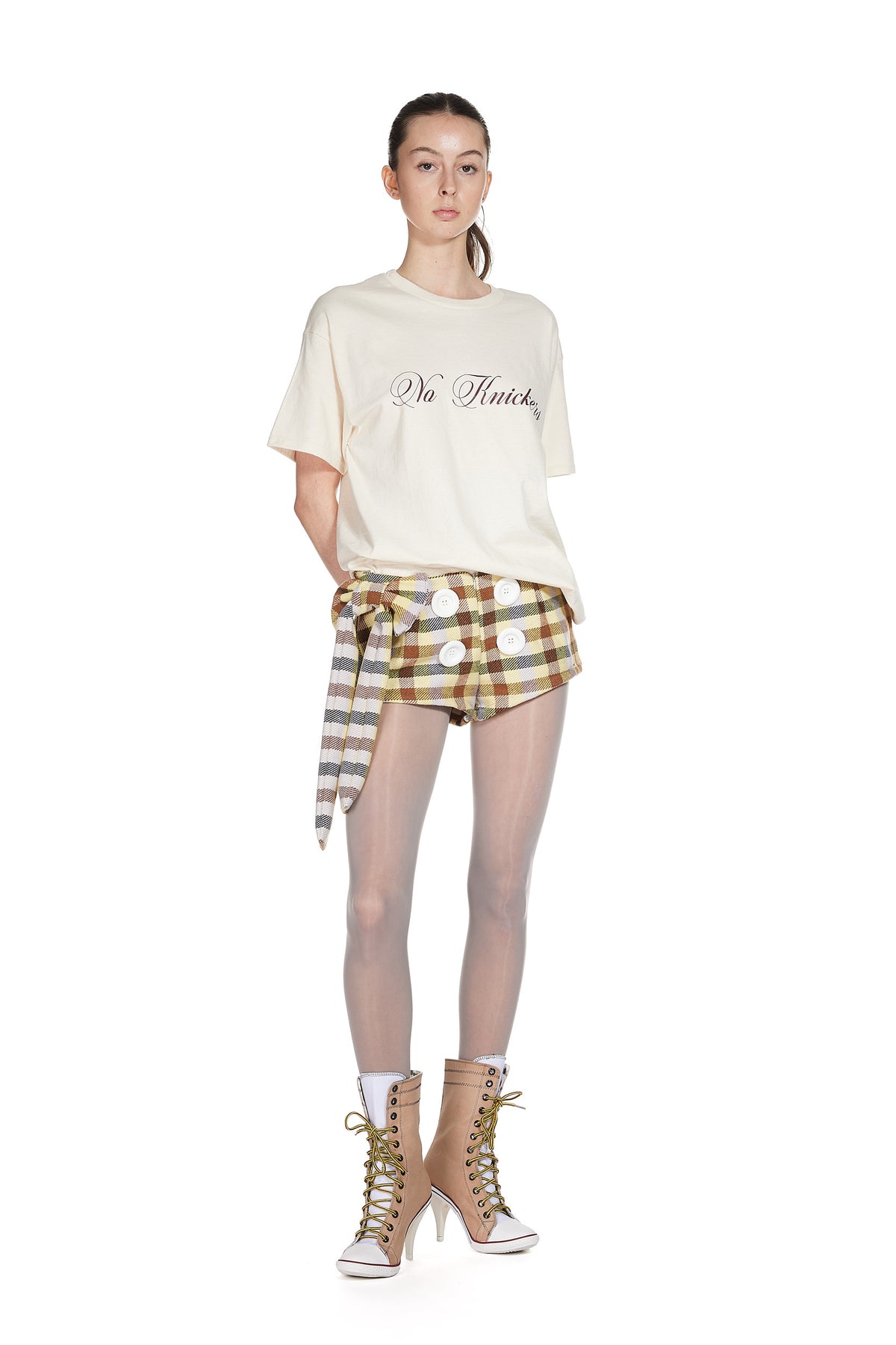 No Knickers Cotton T shirt