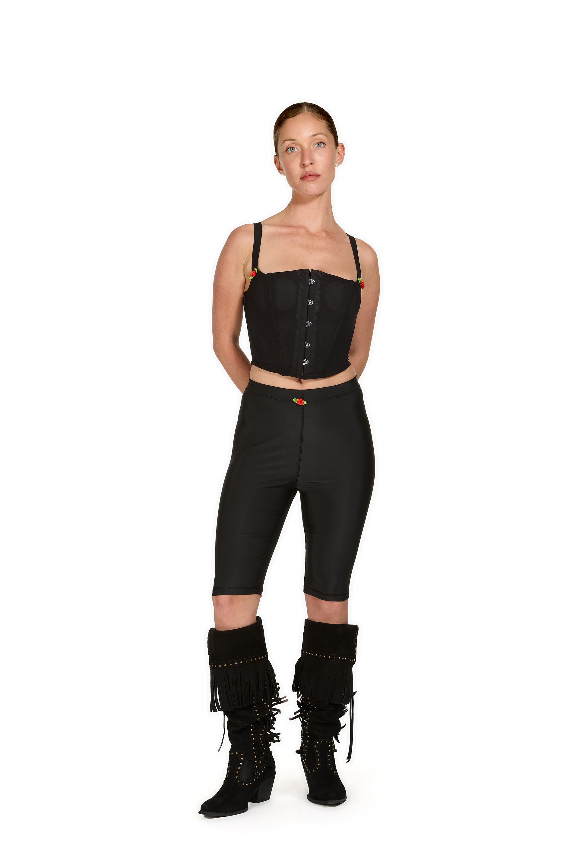 English Trim Lycra Boned Corset