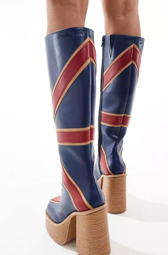 Union Jack Platform Boots
