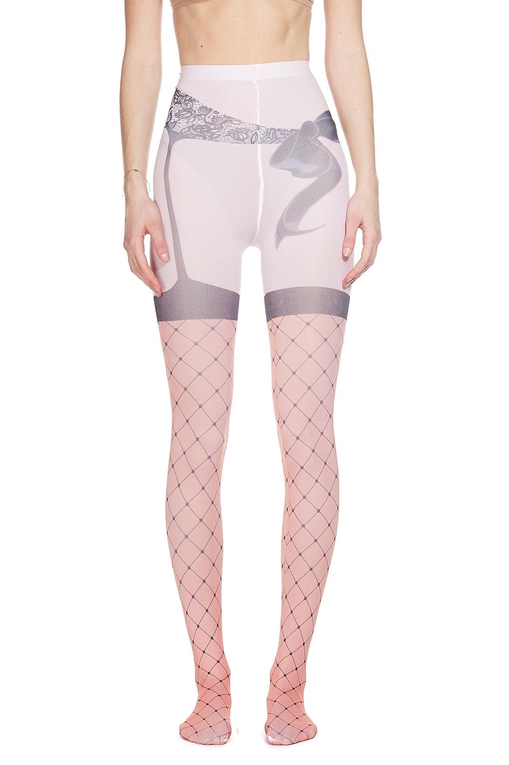 Bow Suspender Tights