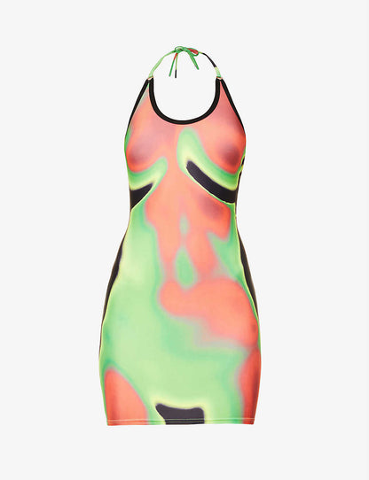 SG X SELFRIDGES- Digital Print Curve Enhancing Dress